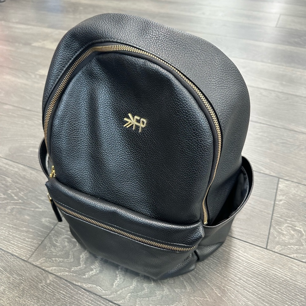 Freshly Picked black diaper bag